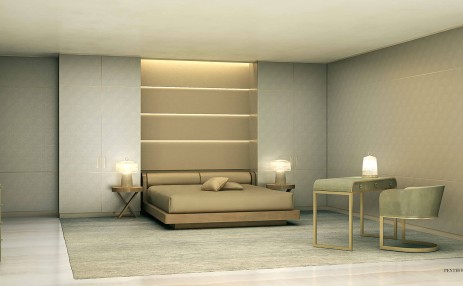 PH Master Bedroom - Armani Residences 