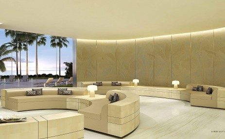 Lobby Lounge - Armani Residences 