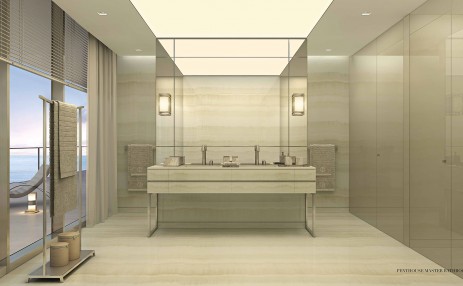 PH Master Bathroom - Armani Residences 