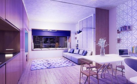 Yotel Living-room