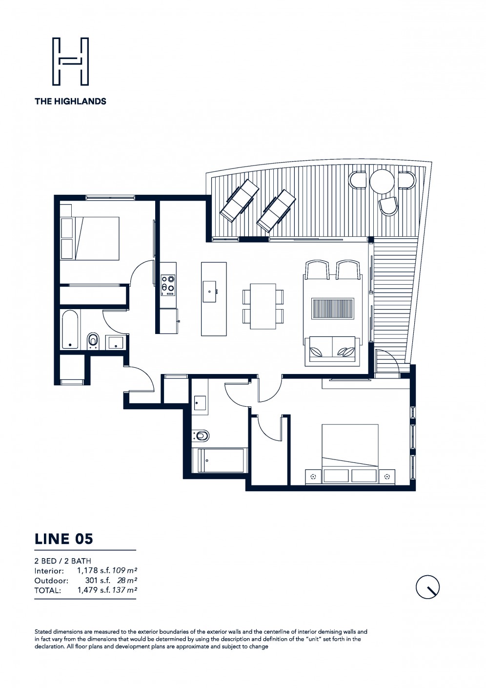 Floor Plan Model 05 Line05 Atthe Highlands North Miami