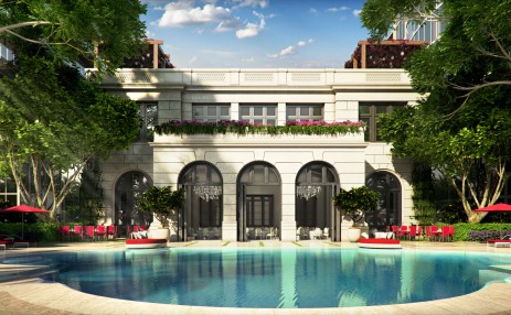 Restaurant by the pool  - Estates at Acqualina